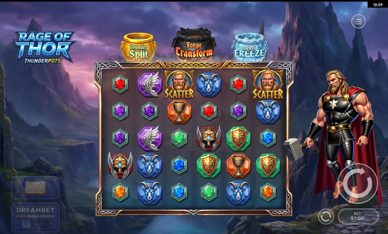 Rage of Thor gameplay