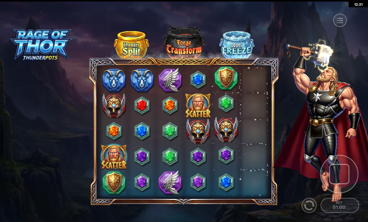 Rage of Thor gameplay