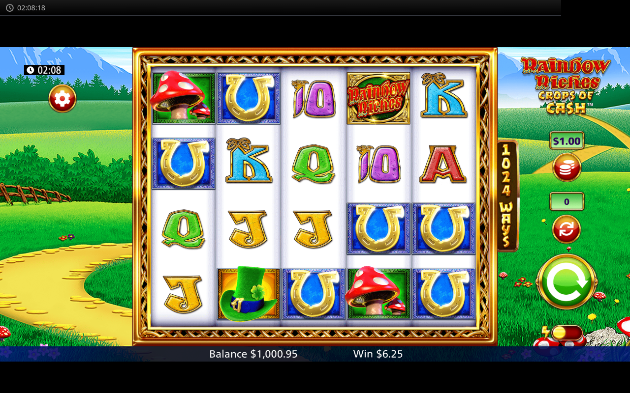 Rainbow Riches Crops of Cash base game