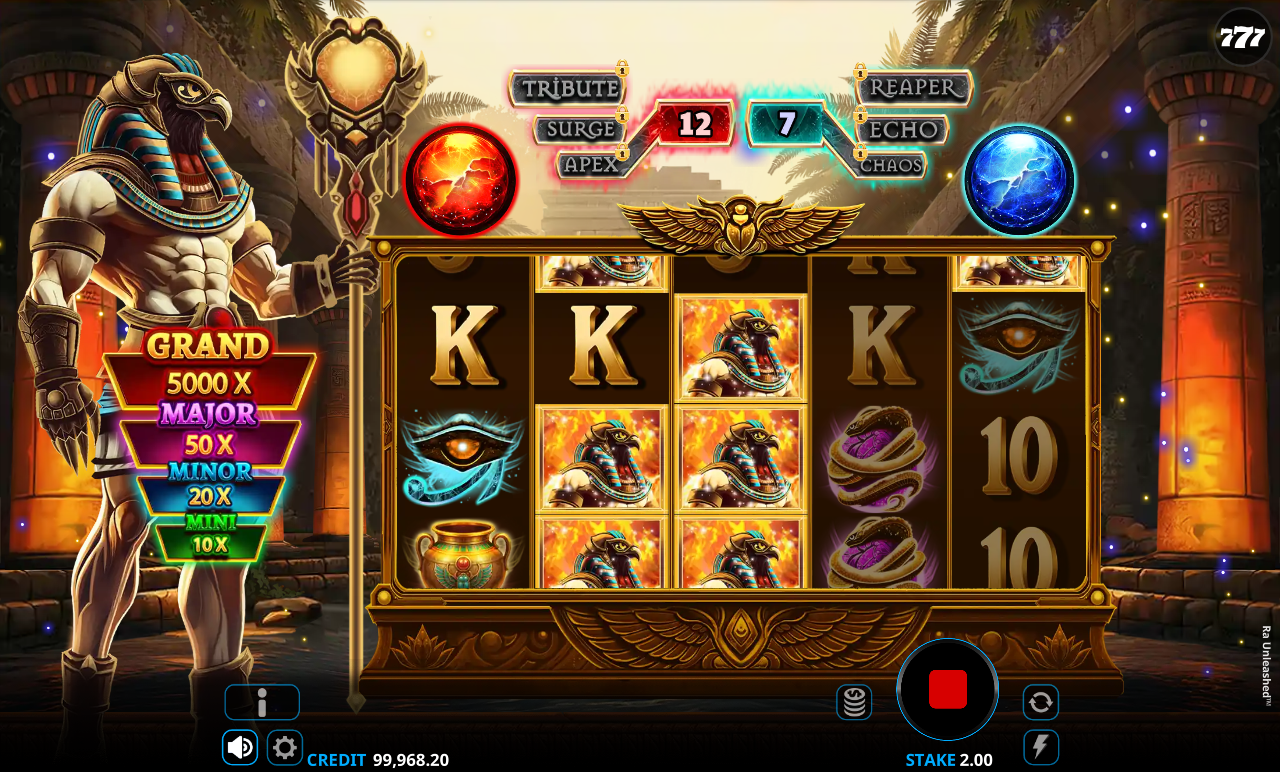 Ra Unleashed gameplay