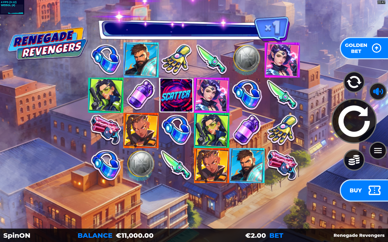 Renegade Revengers base game