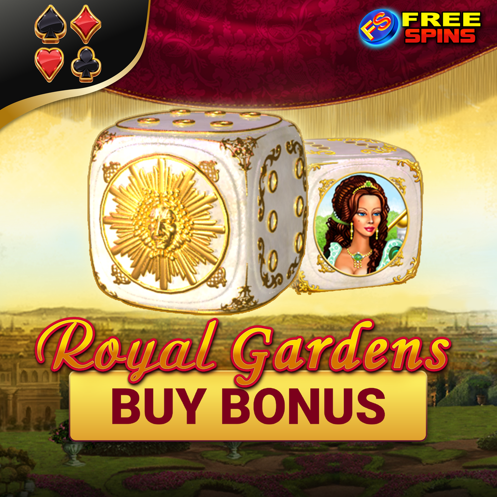 Royal Gardens Buy Bonus slot by Amusnet