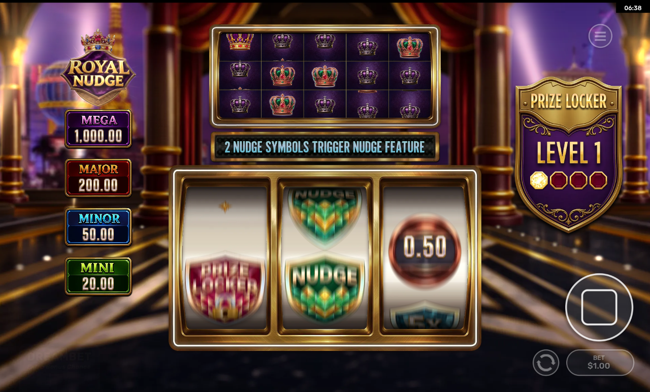 Royal Nudge gameplay