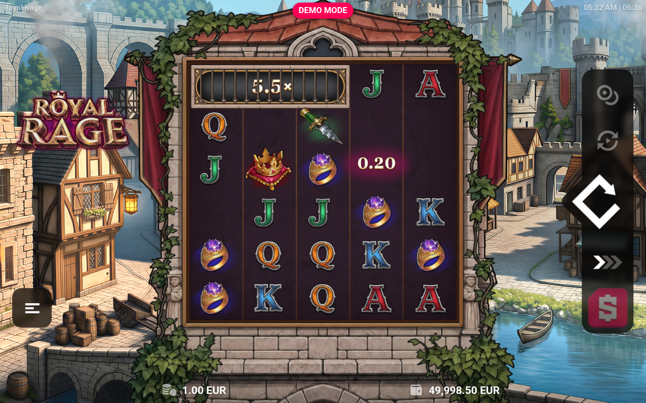 Royal Rage gameplay