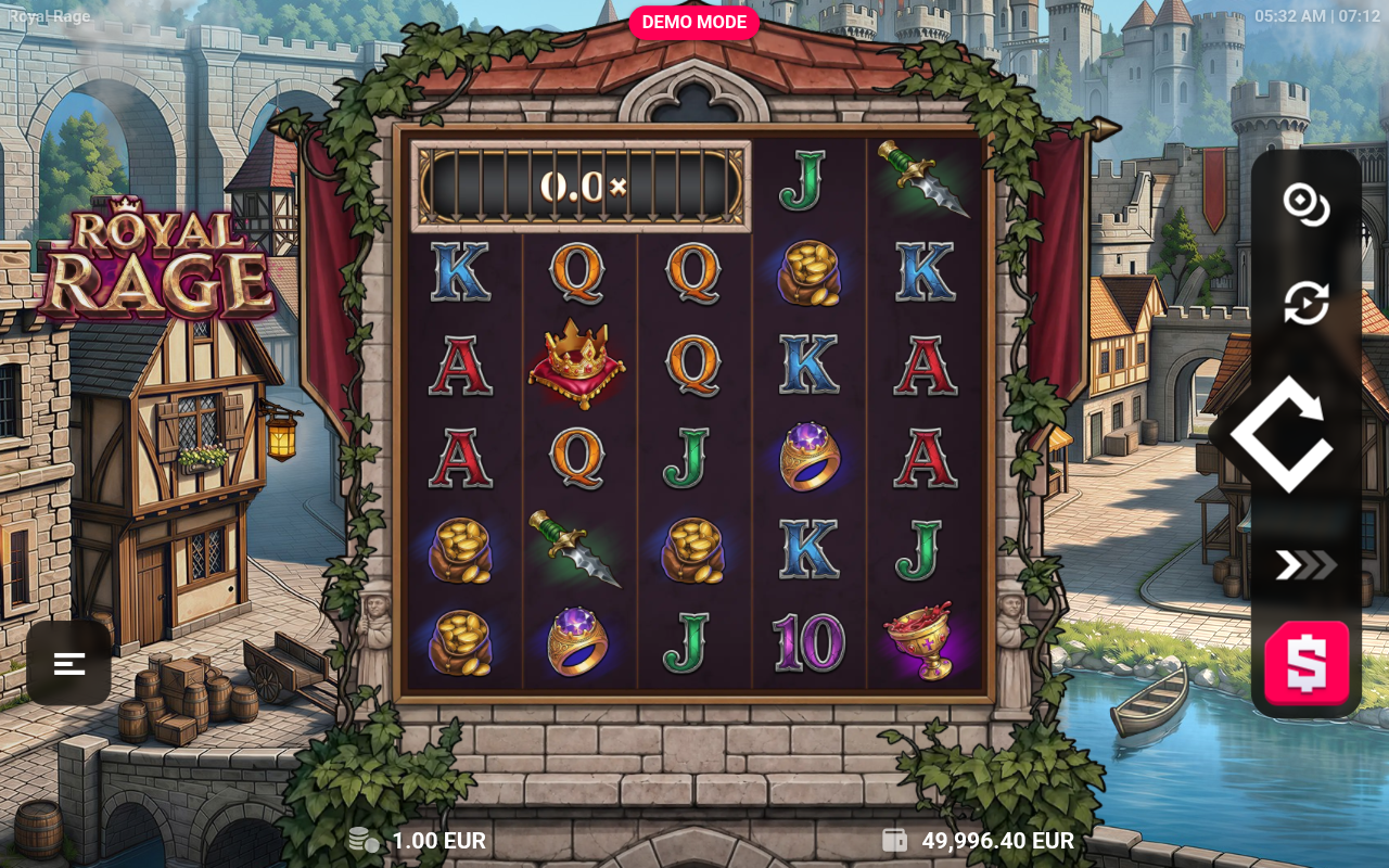 Royal Rage gameplay