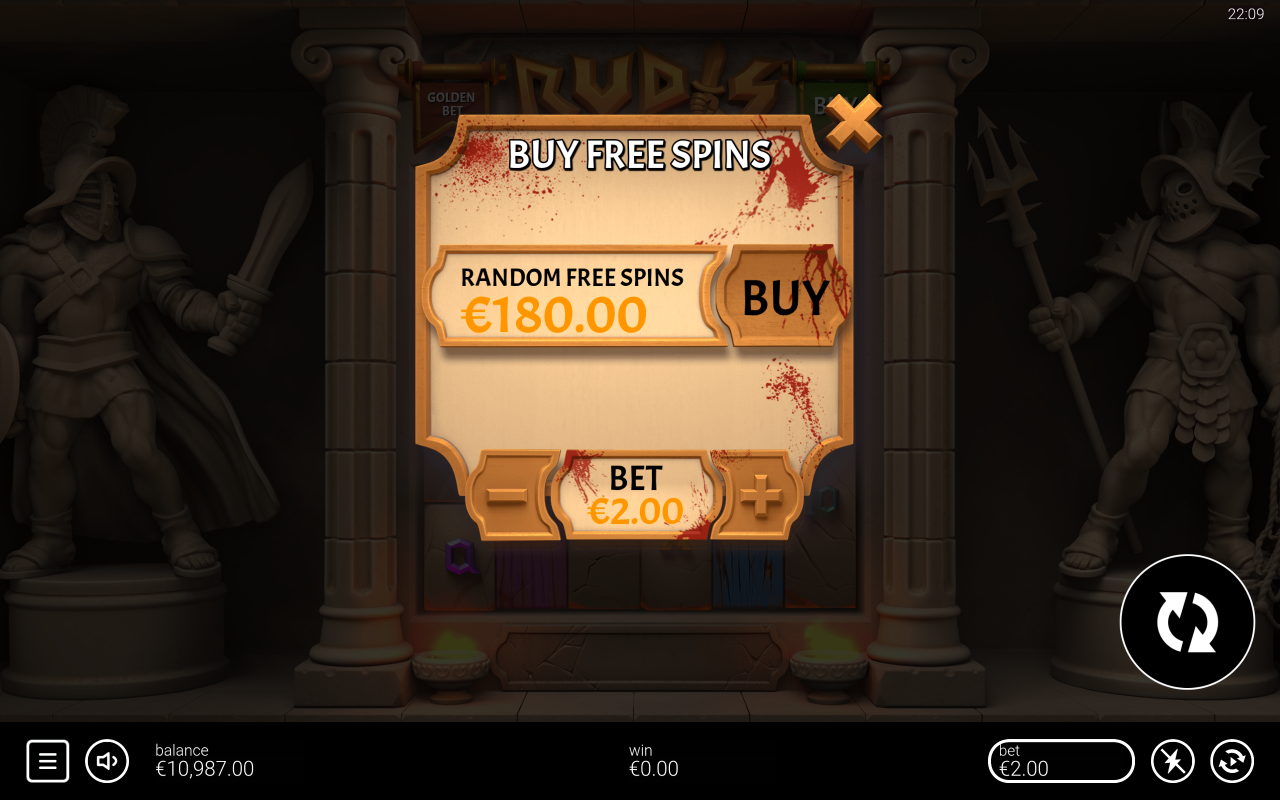 Rudis bonus buy