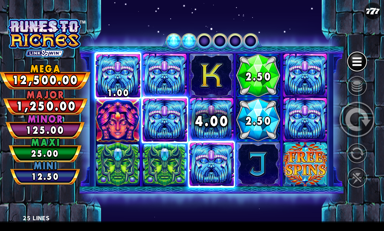 Runes to Riches gameplay