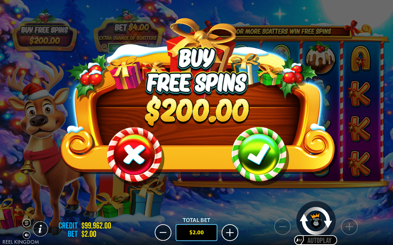 Santa's Slay bonus buy