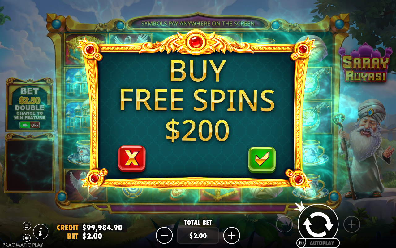 Saray Rüyası bonus buy