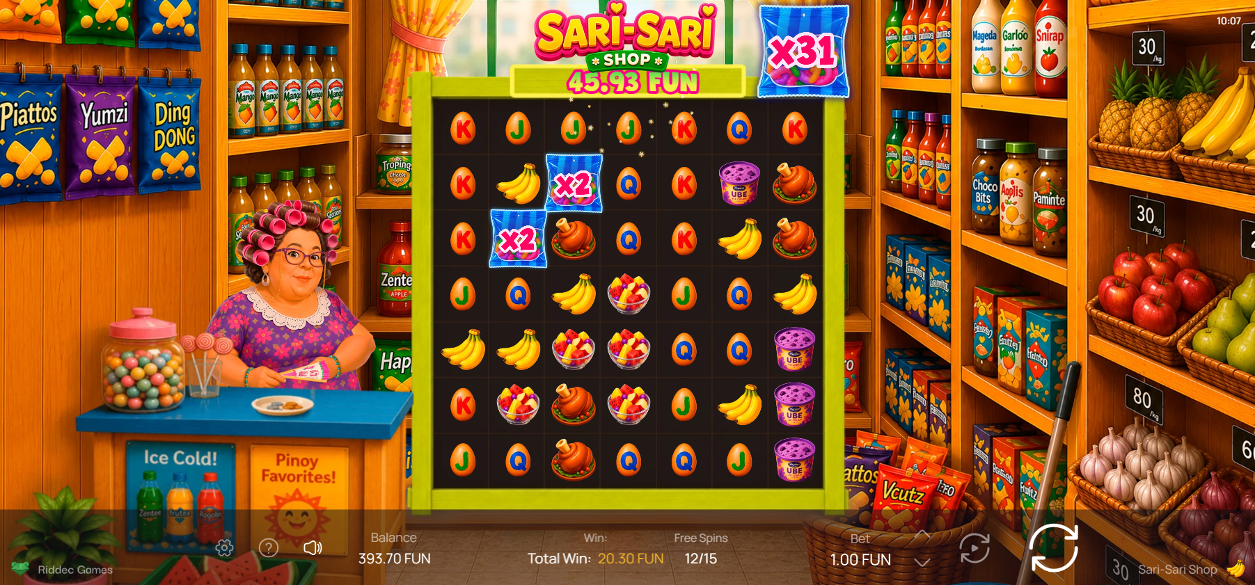 Sari Sari Shop Free Spins play