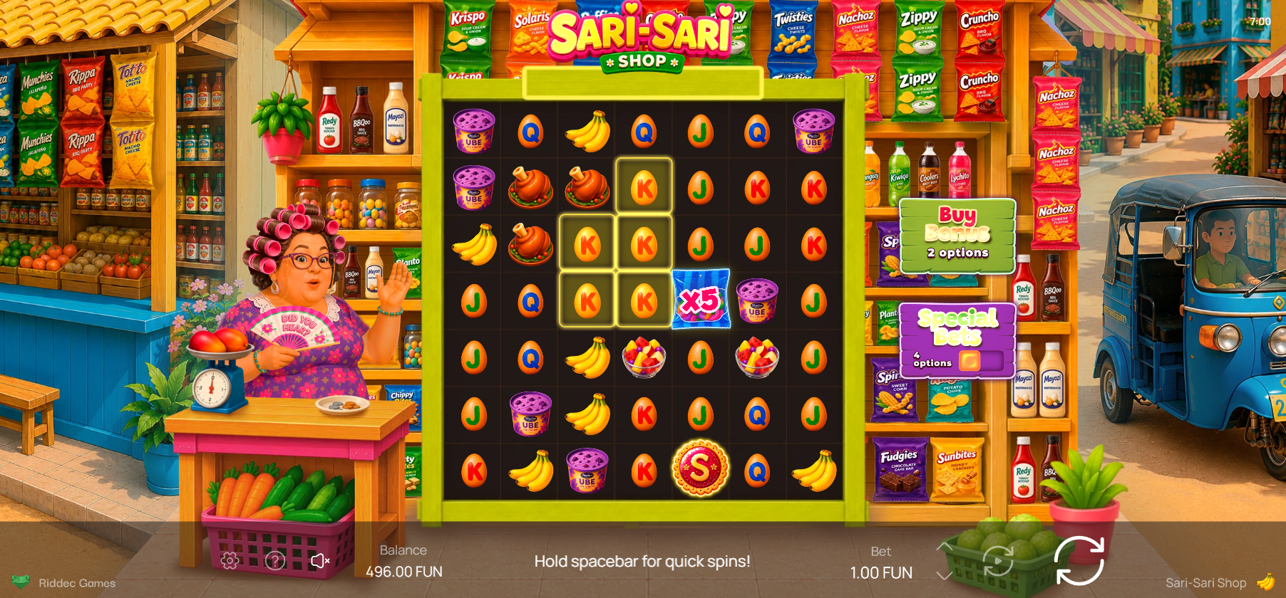 Sari Sari Shop Multiplier feature