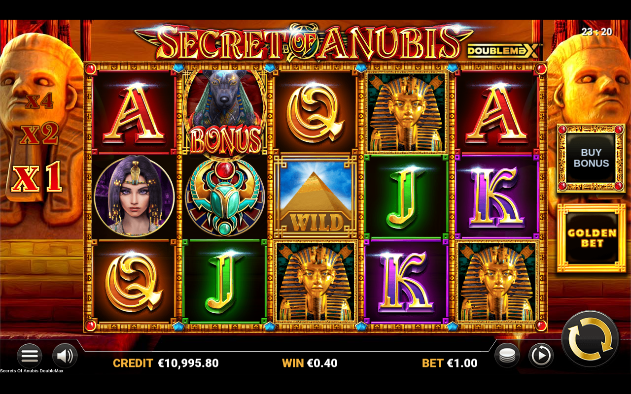 Secret of Anubis DoubleMax gameplay