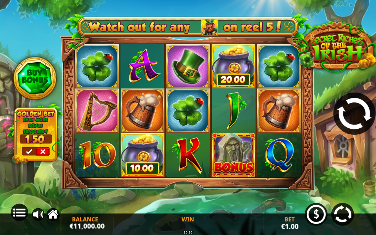 Secret Riches of the Irish base game