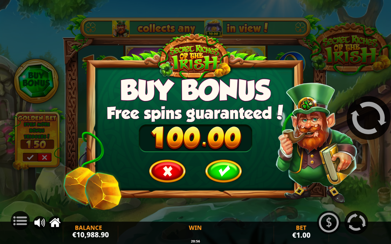 Secret Riches of the Irish bonus buy