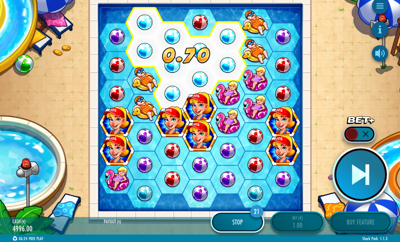 Shark Park gameplay