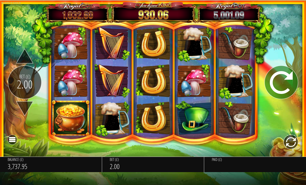 Slots OGold base game