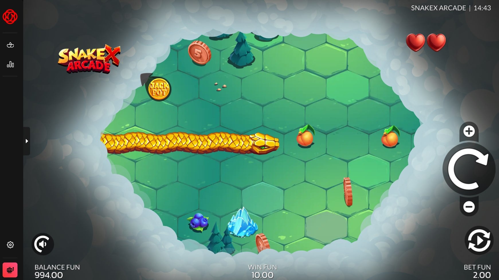 SnakeX Arcade Base Game