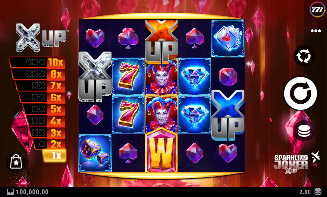 Sparkling Joker X UP base game