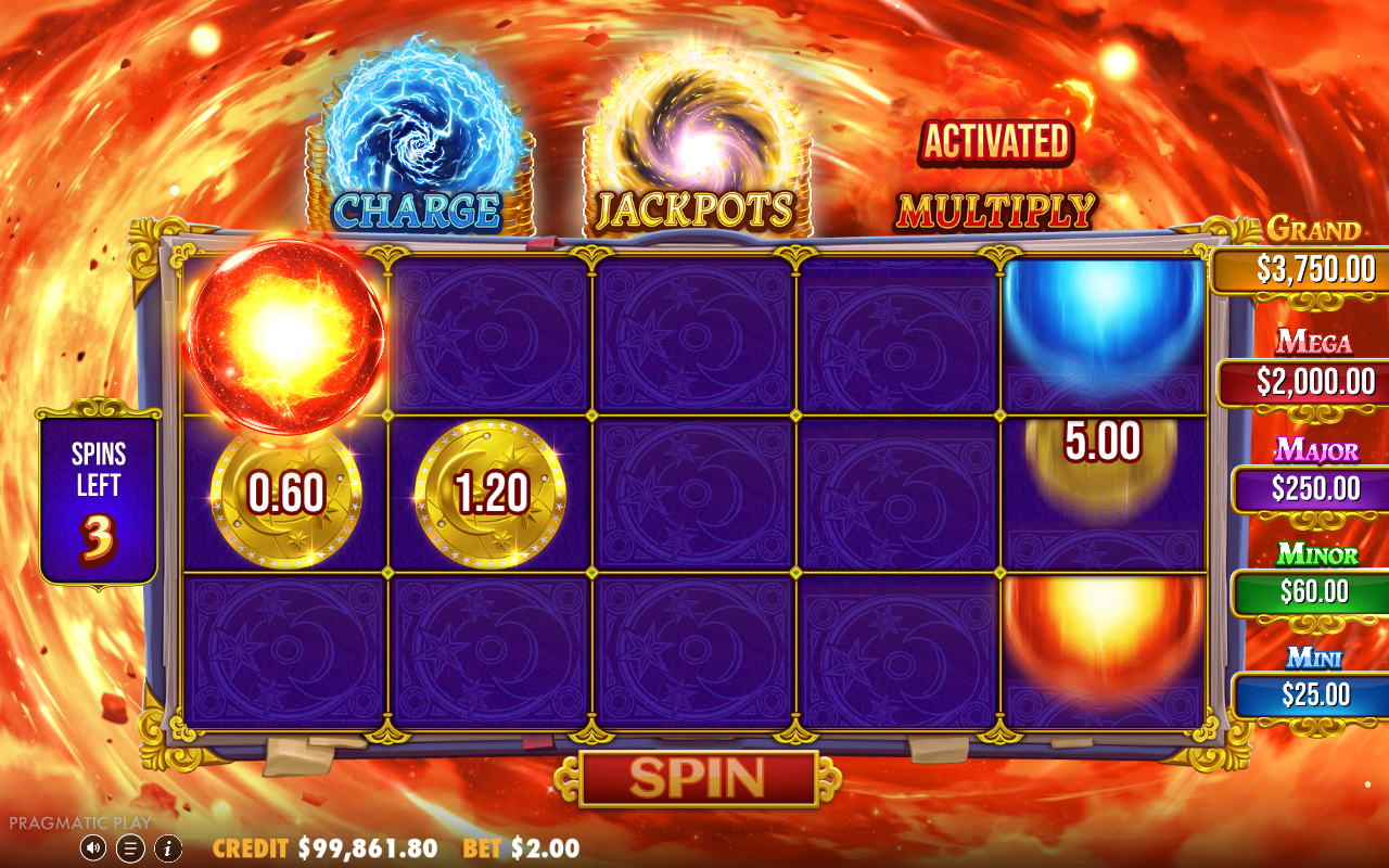 Spell Master bonus round