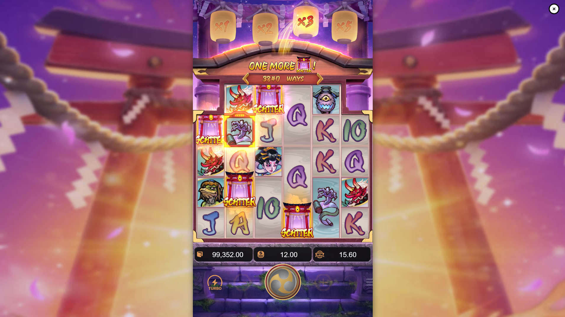 Spirited Wonder Free Spins trigger