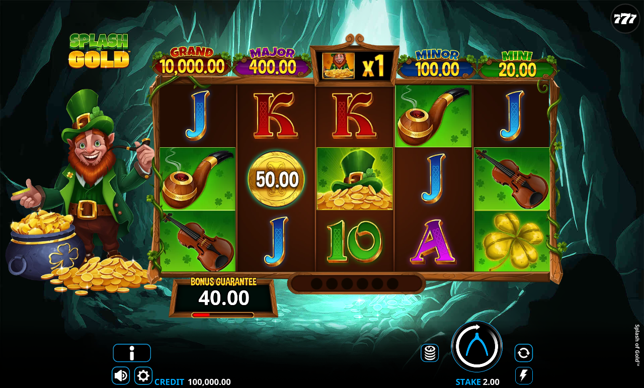 Splash of Gold base game