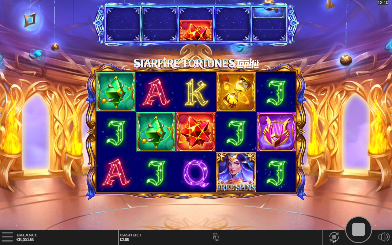 Starfire Fortunes TopHit gameplay