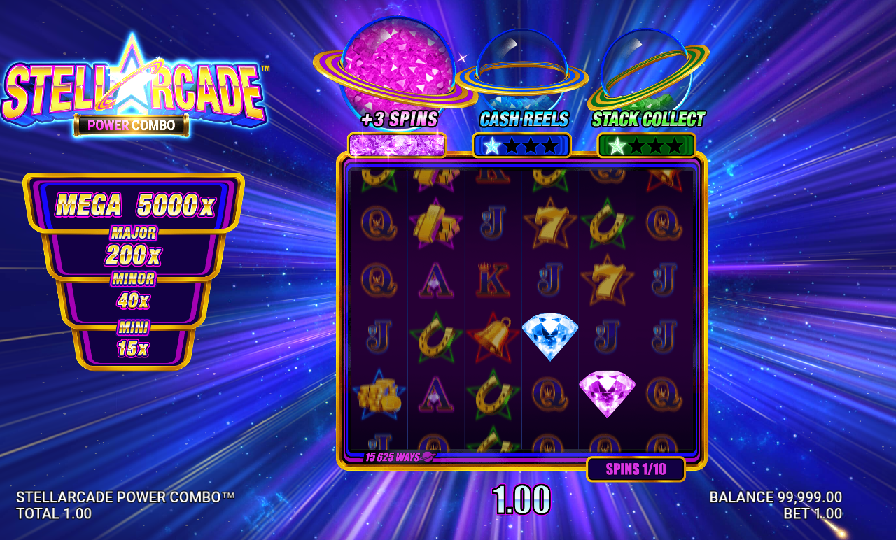 Stellarcade Power Combo gameplay
