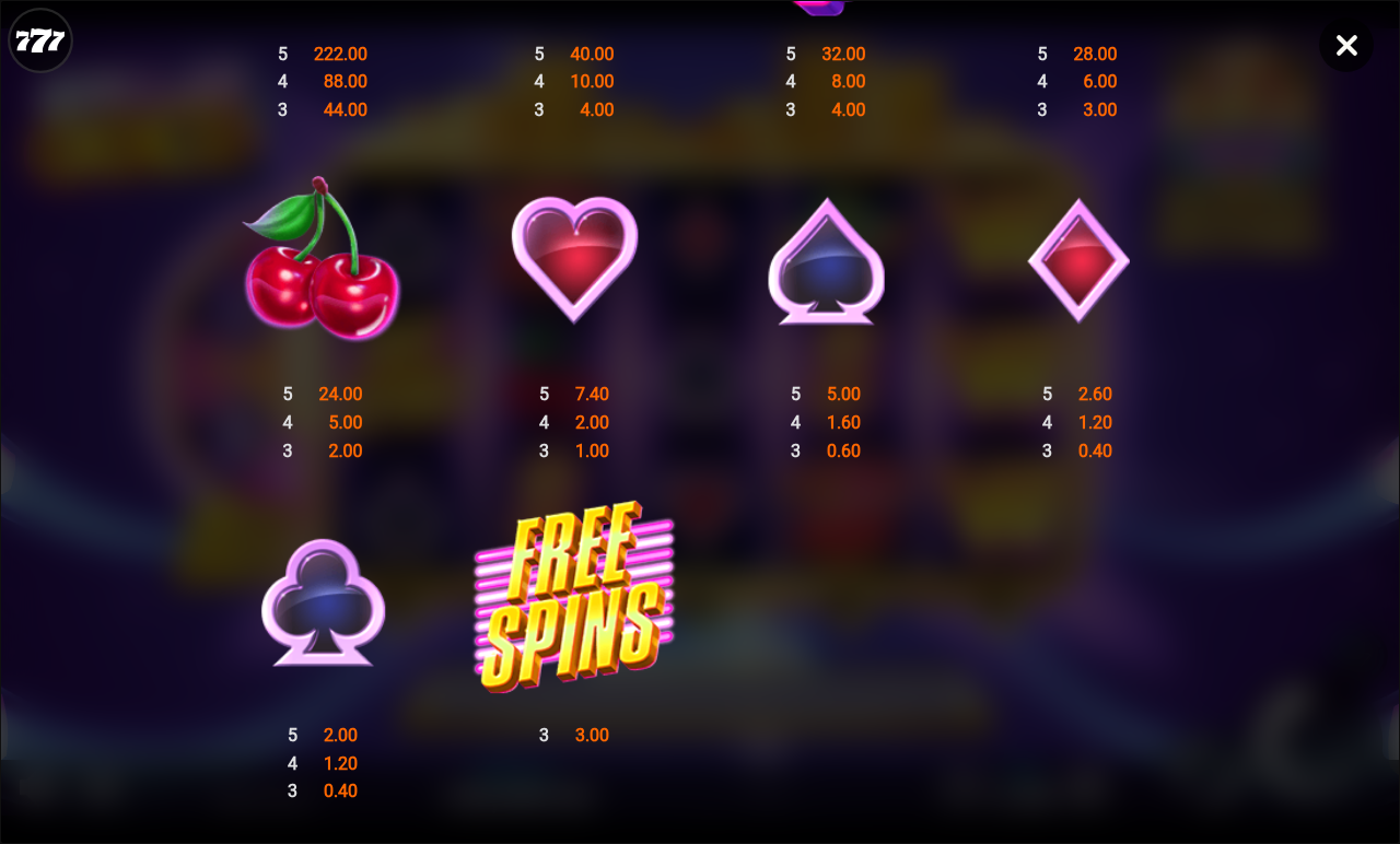 Stellar Gold information screen