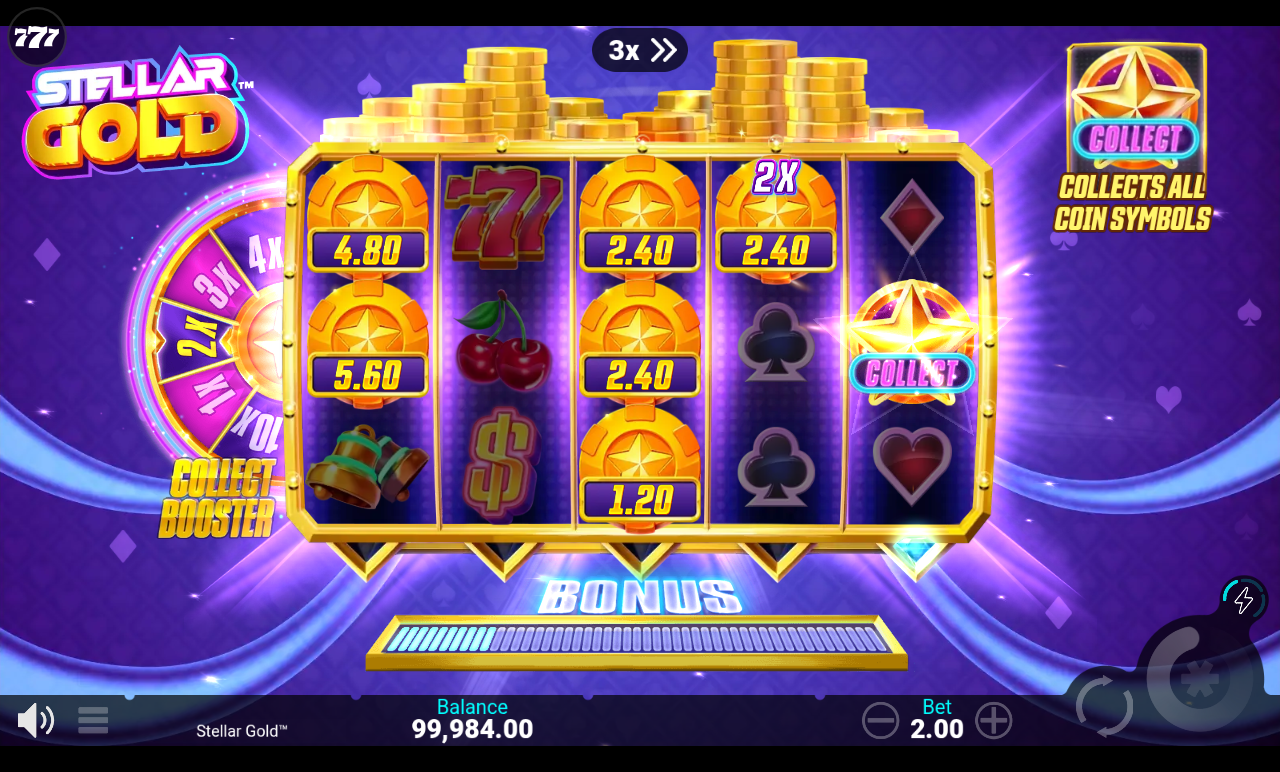 Stellar Gold gameplay