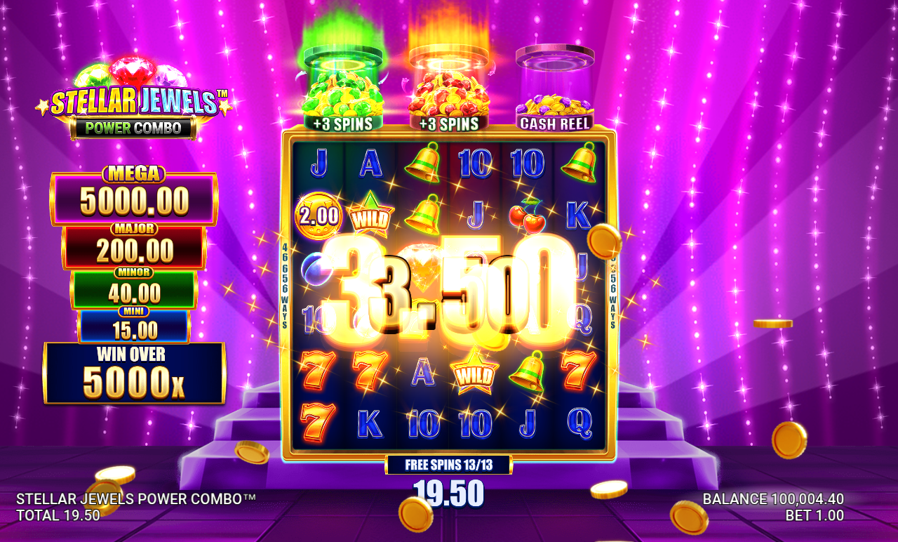 Stellar Jewels Power Combo base game