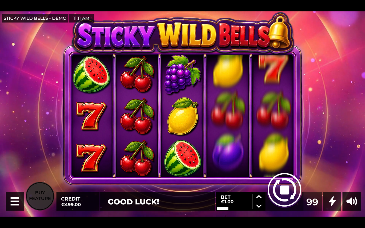Sticky Wild Bells gameplay
