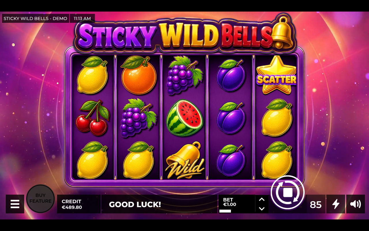 Sticky Wild Bells gameplay