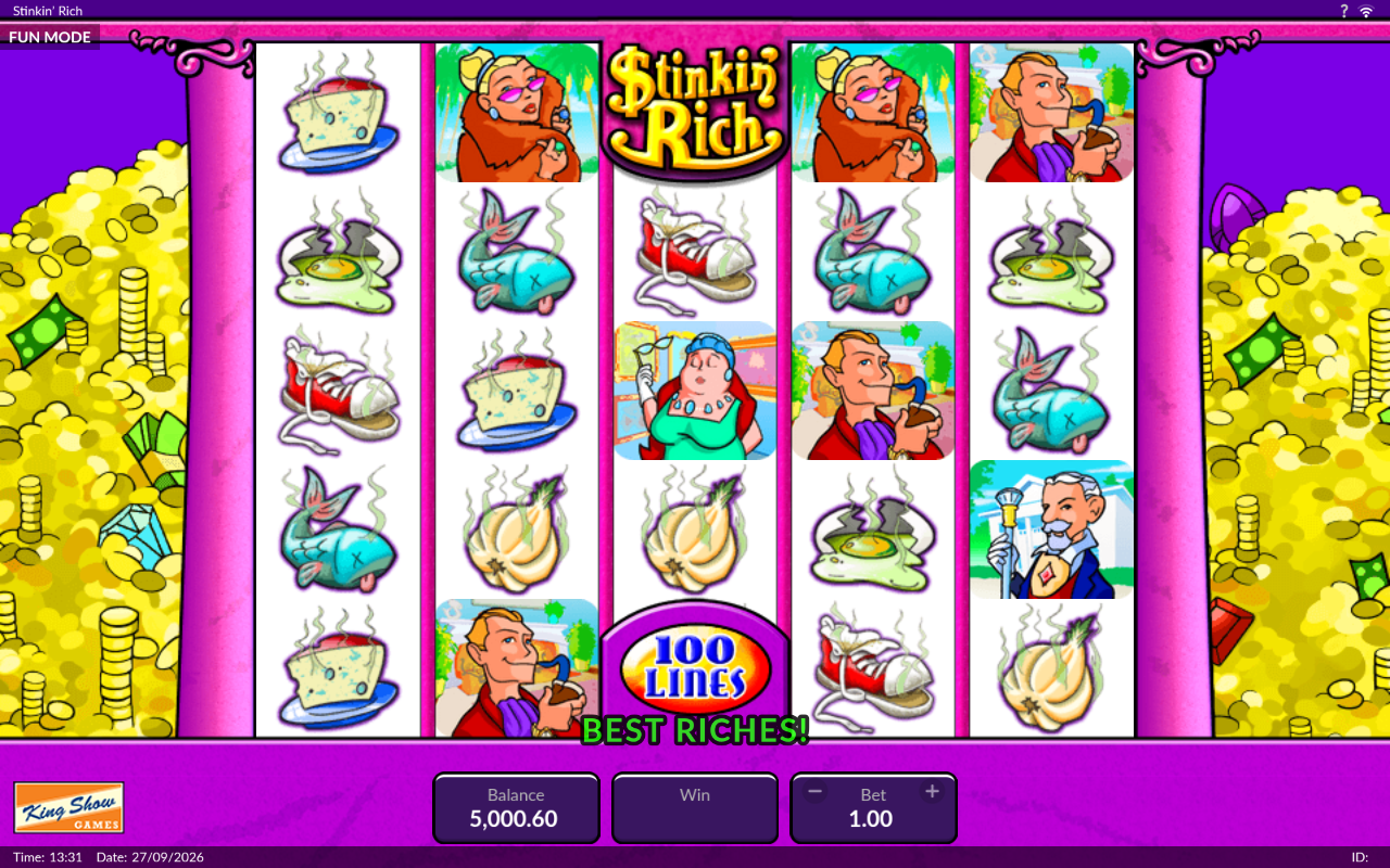 Stinkin' Rich gameplay
