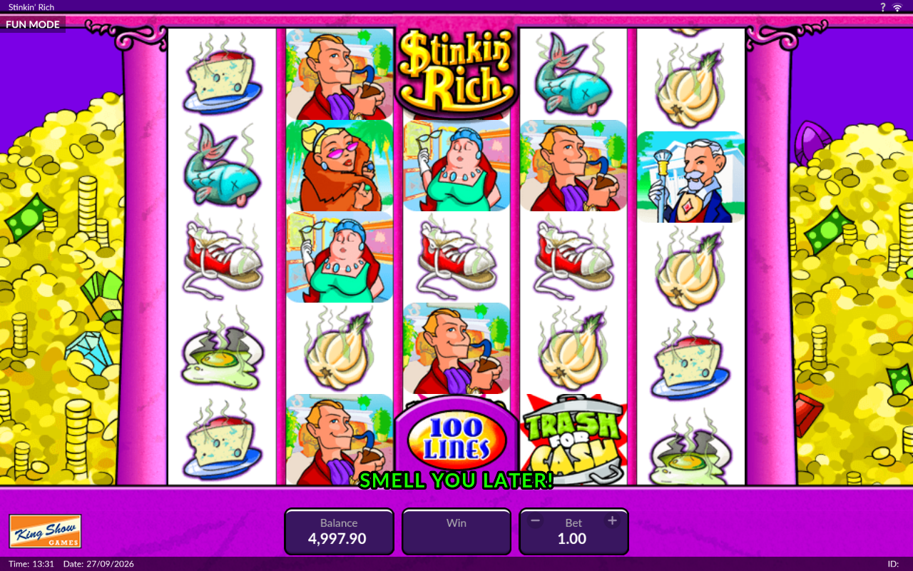 Stinkin' Rich gameplay