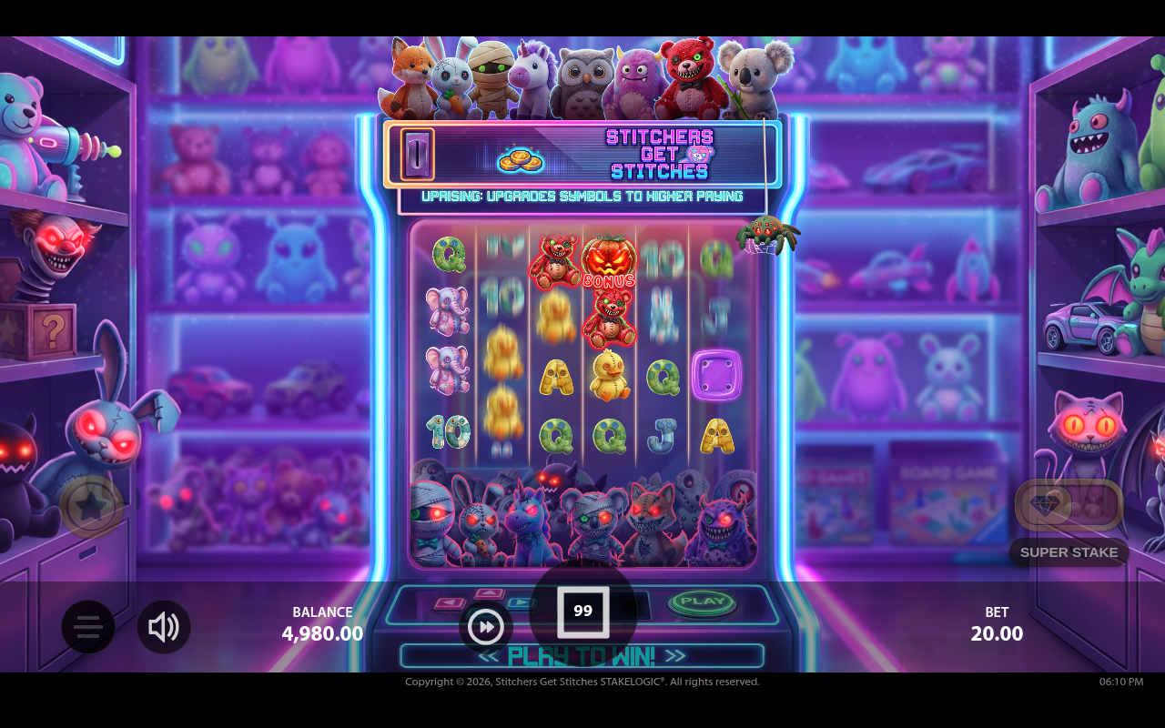 Stitchers Get Stitches base game