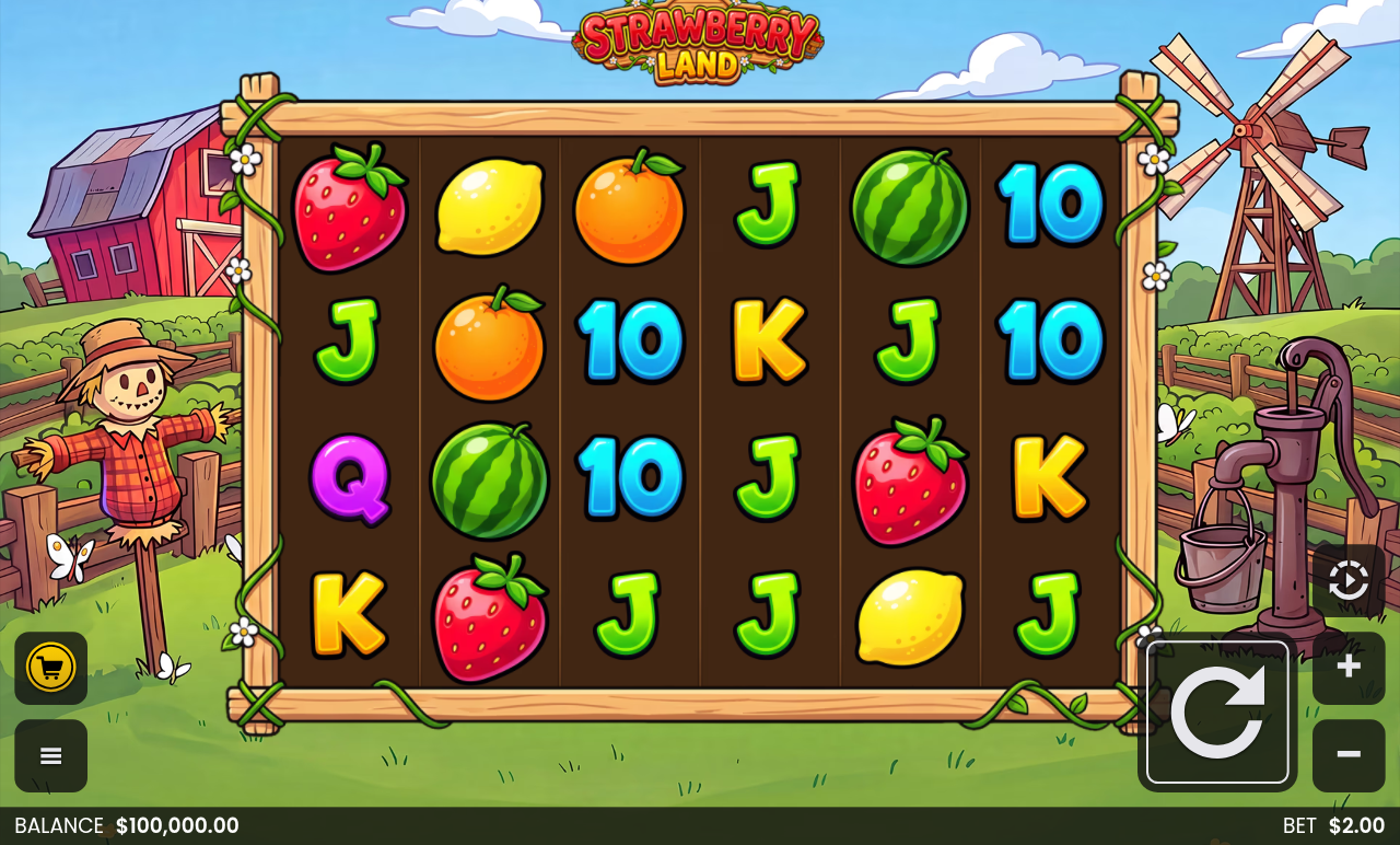 Strawberry Land base game