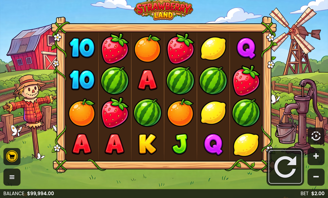 Strawberry Land gameplay