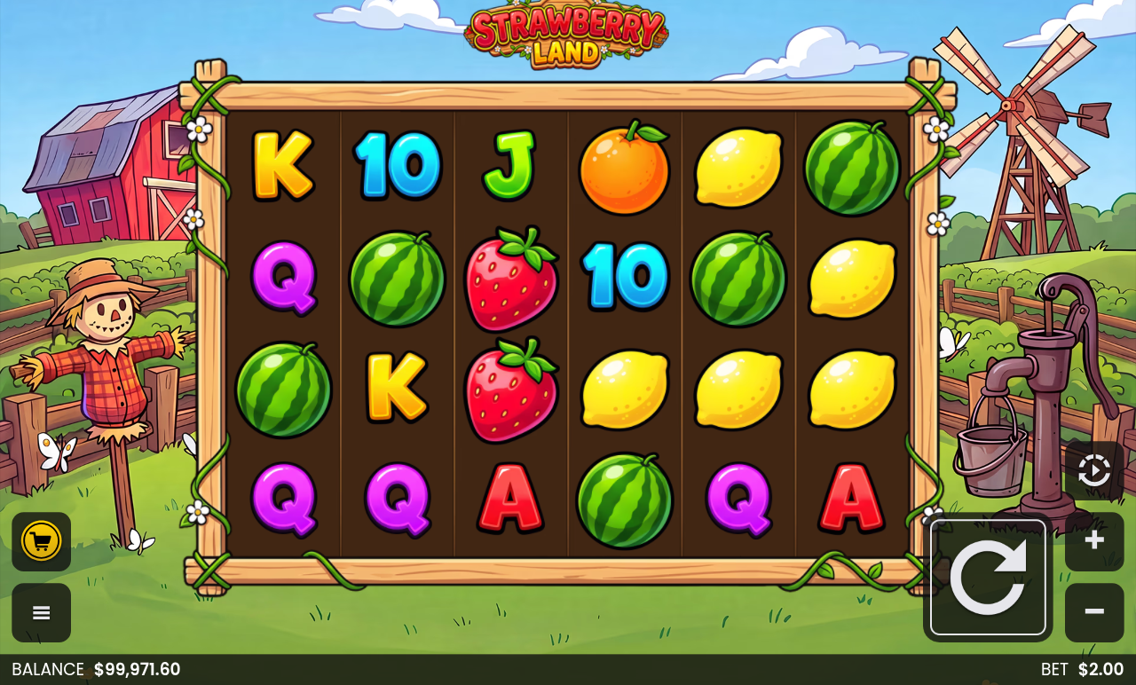 Strawberry Land gameplay