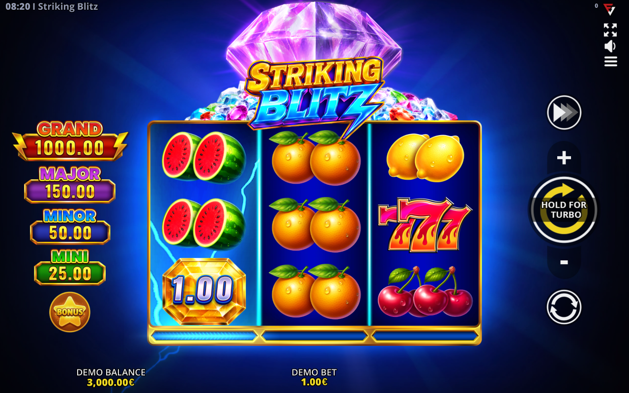 Striking Blitz: Running Wins 3x3 base game