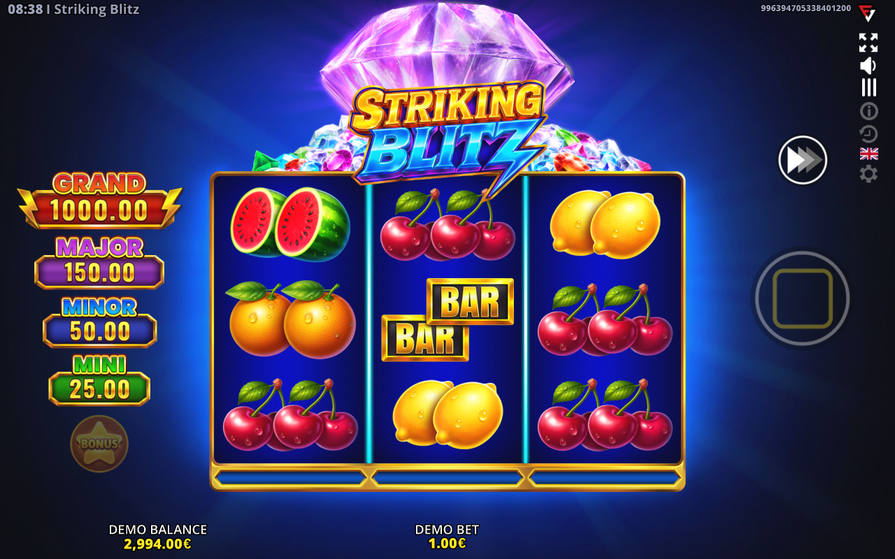 Striking Blitz: Running Wins 3x3 gameplay