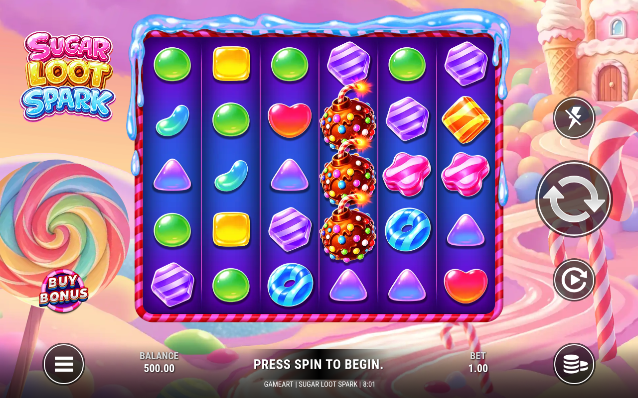 Sugar Loot Spark base game
