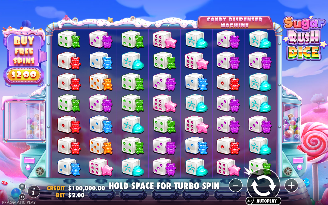 Sugar Rush Dice base game