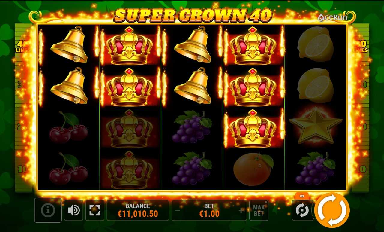 Super Crown 40 base game