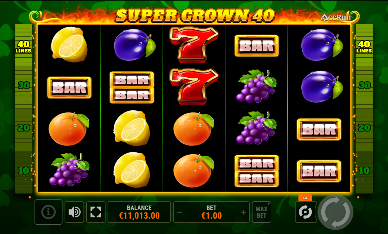 Super Crown 40 gameplay