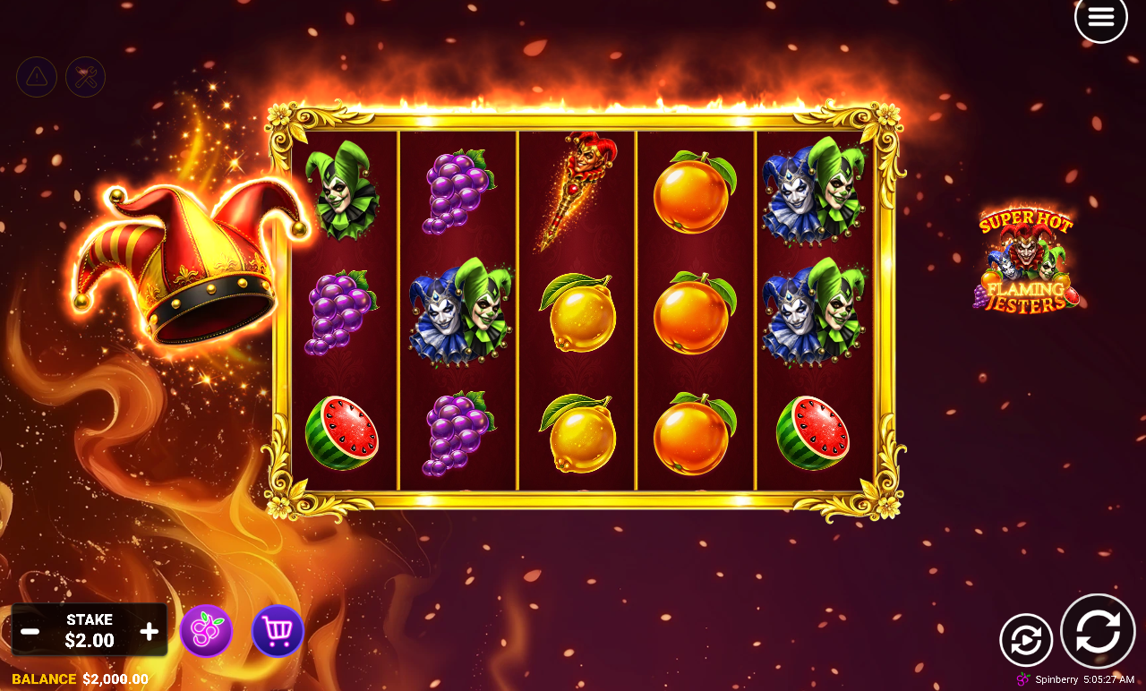 Super Hot Flaming Jesters base game