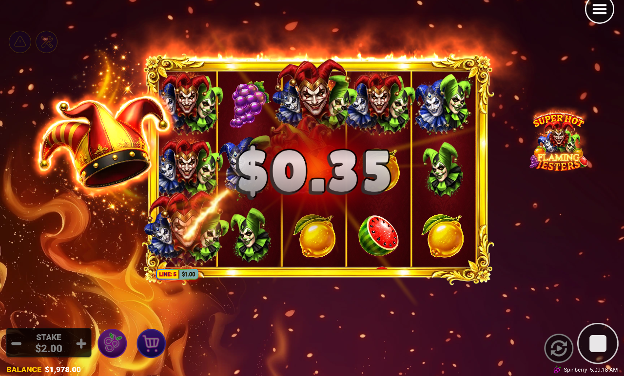 Super Hot Flaming Jesters gameplay