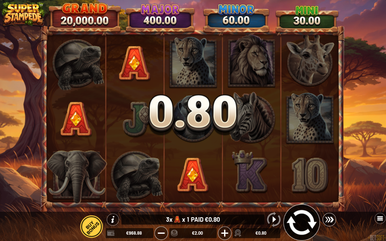 Super Stampede gameplay