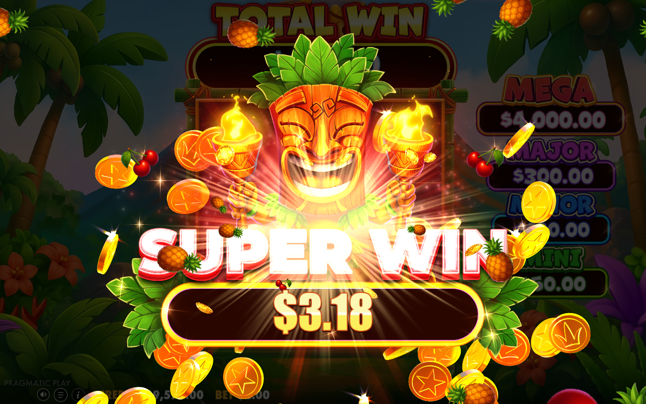 Super Tiki Strike bonus round