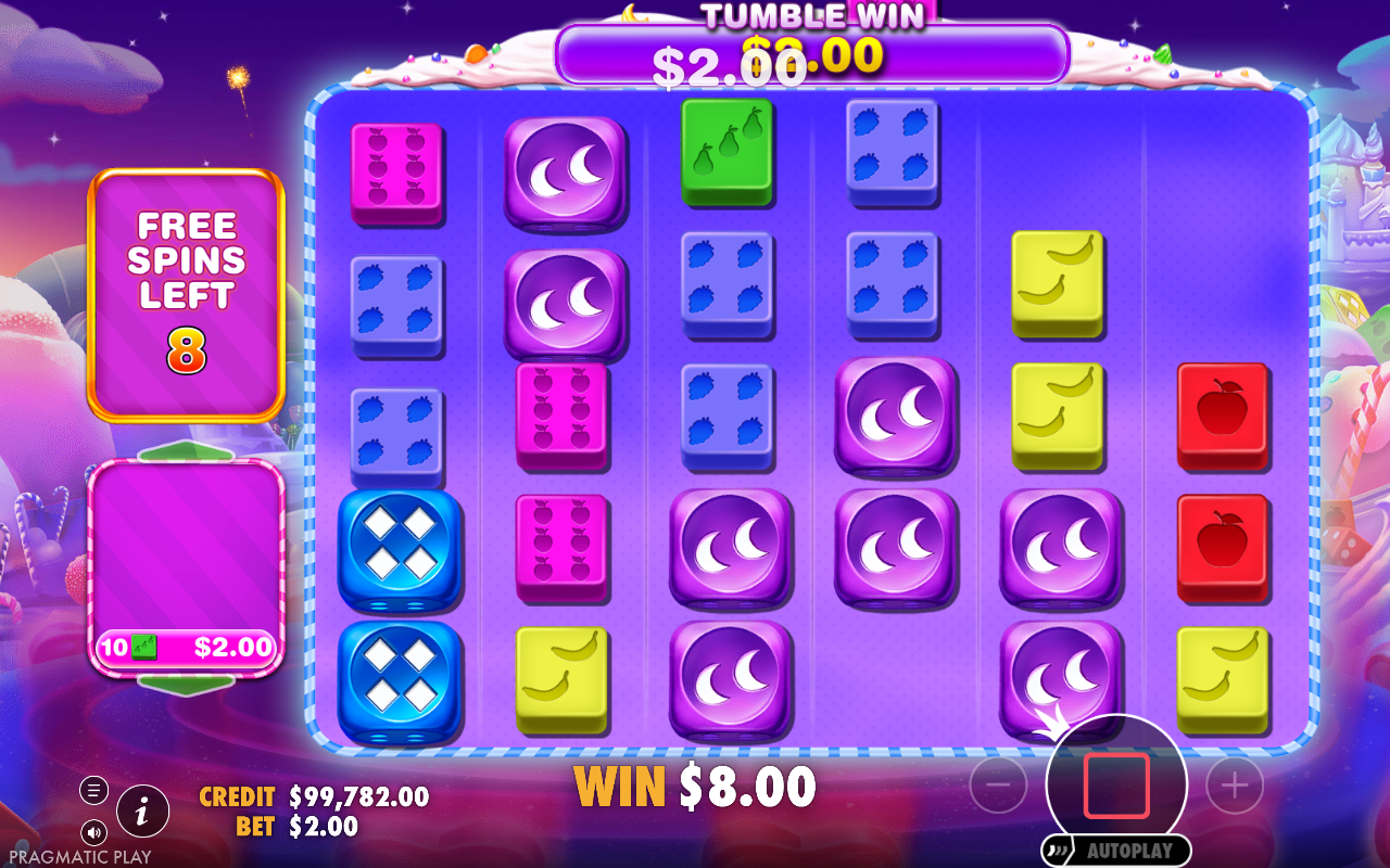 Sweet Bonanza 1000 Dice bonus round