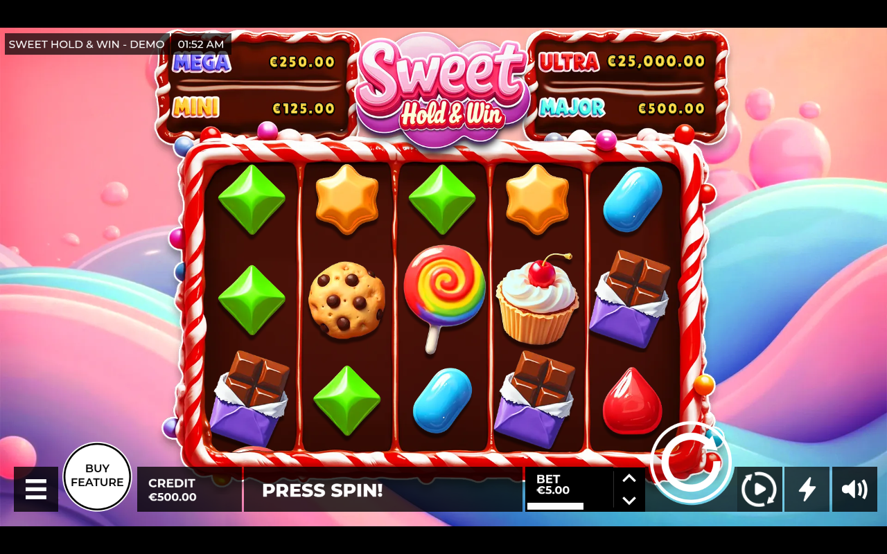 Sweet Hold & Win base game